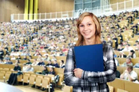 Student in the classroom 写真素材