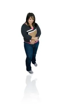Student With Clipping Path Stock Photos