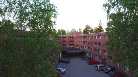 Student dormitory in Otaniemi Campus Stock Footage 83416434