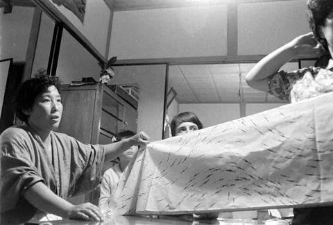 Student Exchange Program, Japan - 08 Jan 1965 写真素材