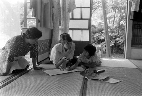 Student Exchange Program, Japan - 08 Jan 1965 Stock Photos