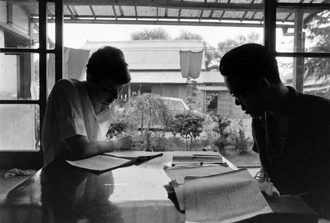 Student Exchange Program, Japan - 08 Jan 1965 Foto stock
