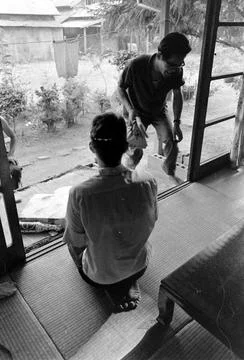 Student Exchange Program, Japan - 08 Jan 1965 Foto stock