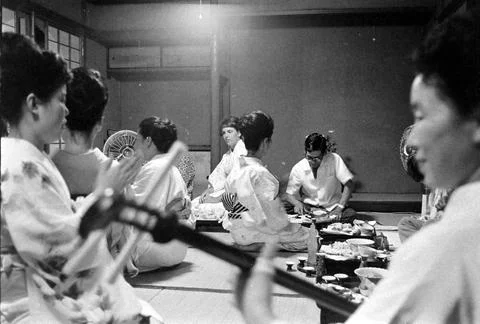 Student Exchange Program, Japan - 08 Jan 1965 写真素材