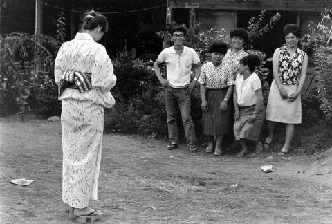 Student Exchange Program, Japan - 08 Jan 1965 Foto stock