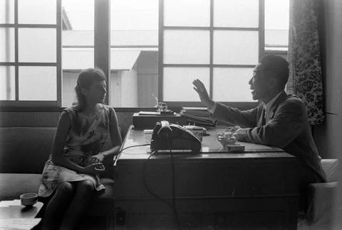 Student Exchange Program, Japan - 08 Jan 1965 Stock Photos