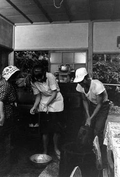Student Exchange Program, Japan - 08 Jan 1965 Stockfoto's