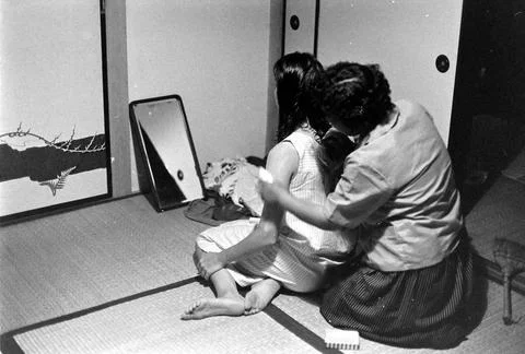 Student Exchange Program, Japan - 08 Jan 1965 写真素材