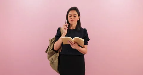 Student girl Stock-Footage 298564317