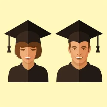 Student graduate Stock Illustration