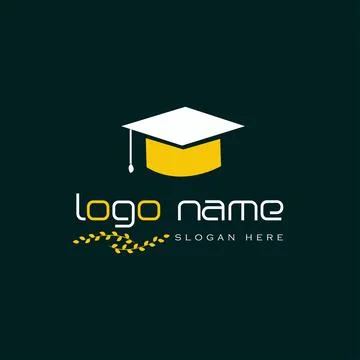 Student Graduation Logo Stock Illustration