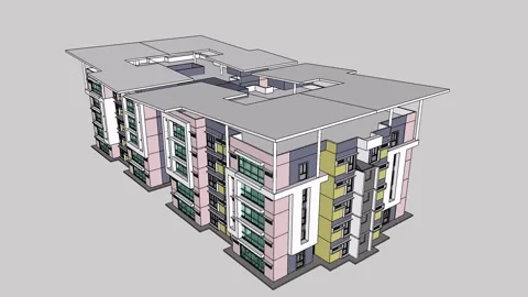 Student Hostel Stock Footage 252051674