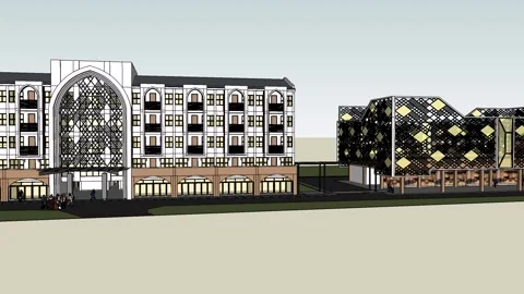 Student Hostel Stock Footage 252052008