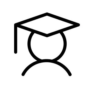 Student Icon Design Nice to See Stock Illustration