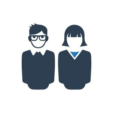 Student Icon Illustrazione stock