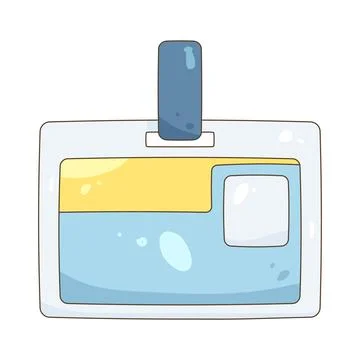 Student ID card Stock Illustration