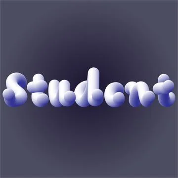 Student Stock Illustration