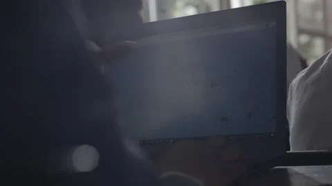 Student Learning to code Stock Footage 338116806