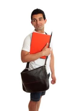 Student looking over shoulder Stock Photos