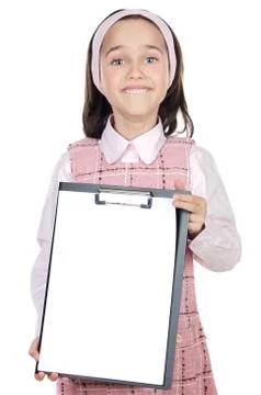 Student with notepad Stock Photos