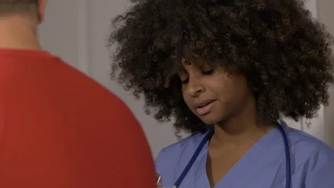 Student in Nursing School Stock Footage 121771391