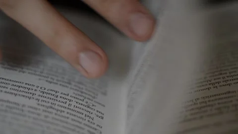 Student open a book for study. study big book for exam Stock Footage 205294753