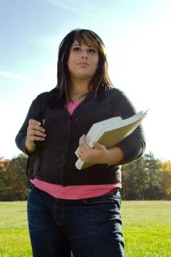 Student Outdoors Stock Photos