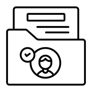 Student profile, student data, Modern concepts flat design, Premium quality.. Stock Illustration