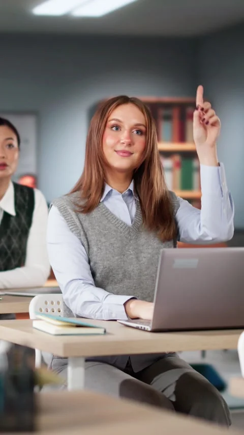 Student Question And Answer Stock Footage 296923469