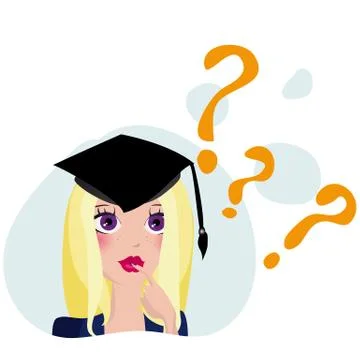 Student questions Stock Illustration