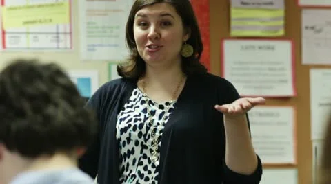 Student raising hand Stock-Footage 10744573