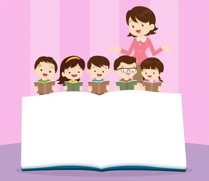 Student reading book concept 007 Stock Illustration