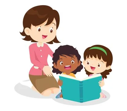 Student reading book concept 027 Stock Illustration