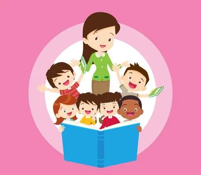 Student reading book concept 042 Stock Illustration