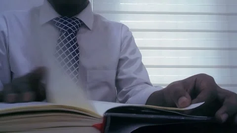 Student reading book Stock Footage 289559682