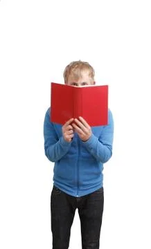 Student reading book Stock Photos