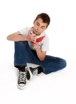 Student reading Stock Photos