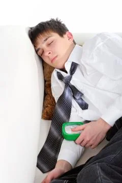Student sleeping Stock Photos