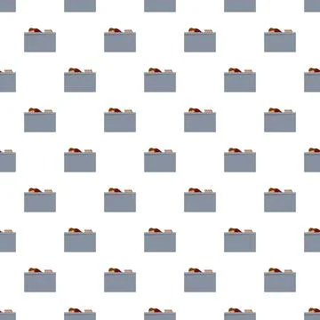 Student sleeping tiredly at desk pattern background Stock Illustration