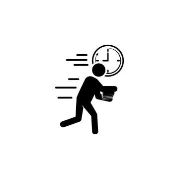Student speed icon. Element of speed icon for mobile concept and web apps Stock Illustration
