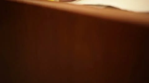 Student studying in library. Stock Footage 8860966