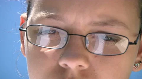 Student studying outdoors Stock Footage 22637860
