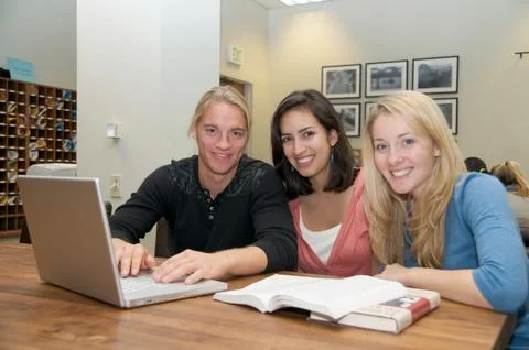 Student studying Stock Photos