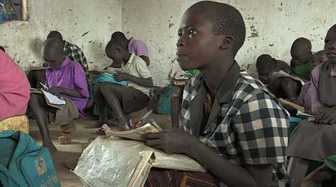 Student Takes Notes on Lap Stock Footage 24147903