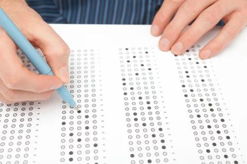 Student test (exam) Stock Photos
