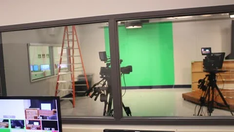 Student using computer program Video stock 10728241