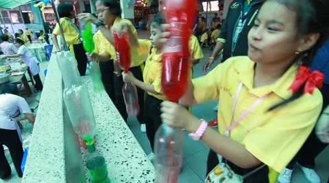 Students are learning Science. in Activity science Day. Stock Footage 54720347