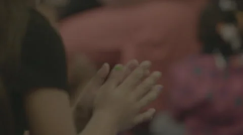 Students clapping Stock Footage 62823608