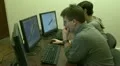 Students at the computer HD Footage