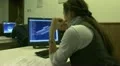 Students at the computer HD Footage